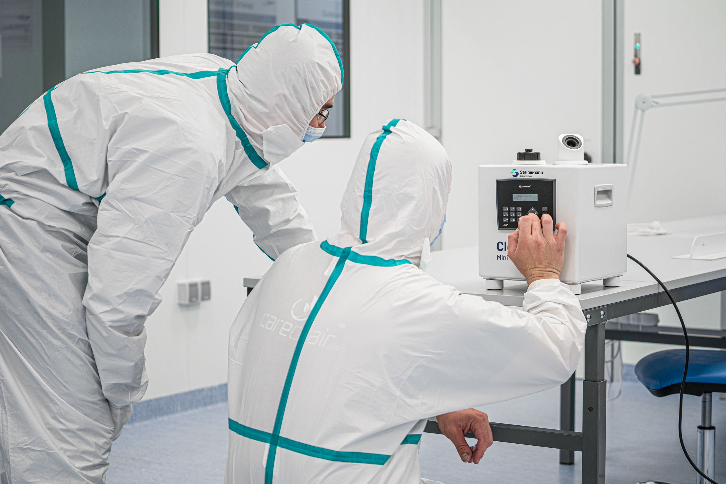 CARE OF AIR – spoločnosť so zameraním na 3D bezkontaktnú dezinfekciu priestorov a čistých miestností