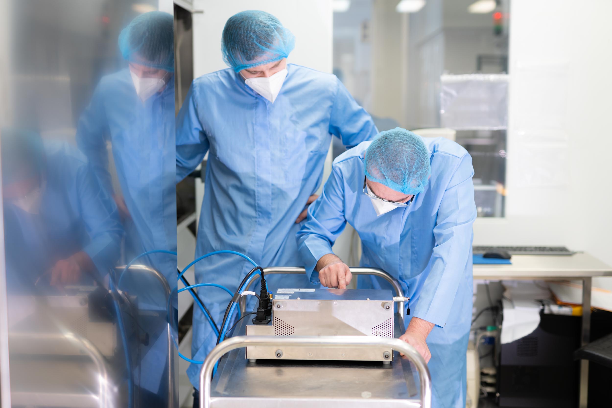 Služba validácia sterilizačného tunela v priestoroch farmaceutického priemyslu