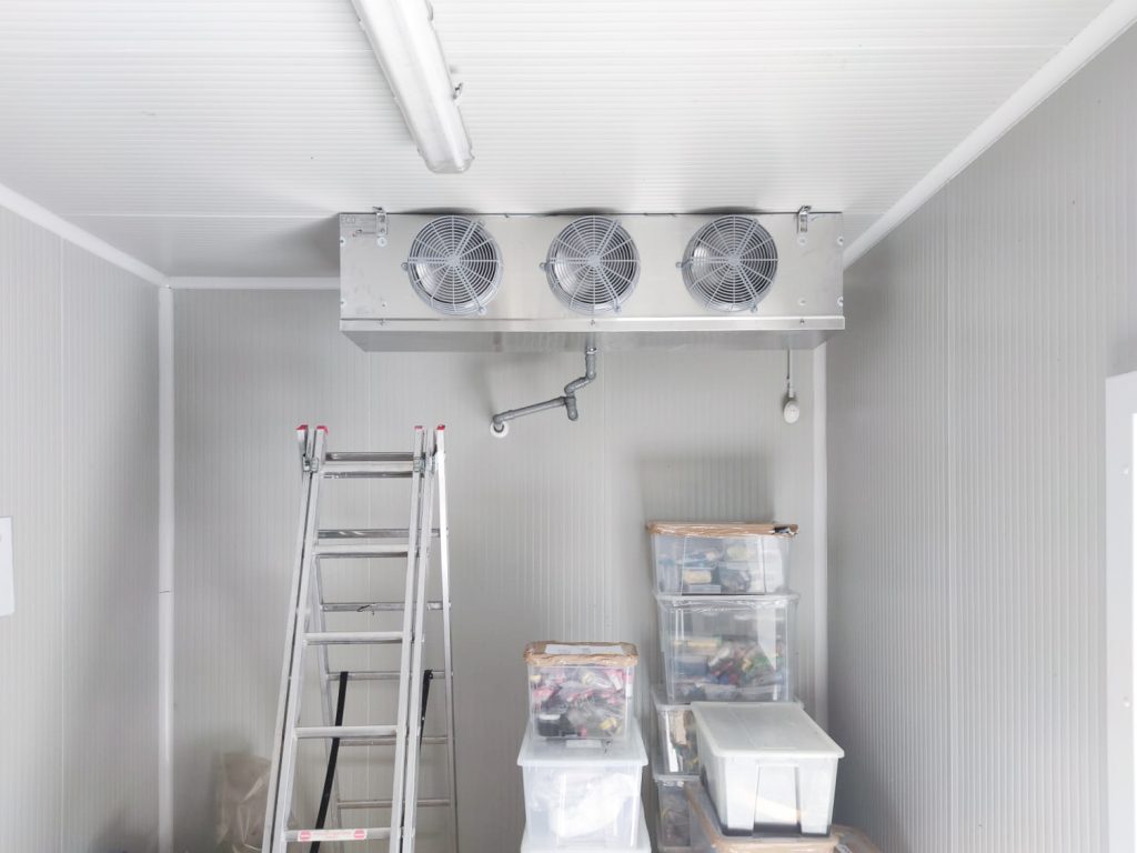 Refrigeration units installation in veterinary premises